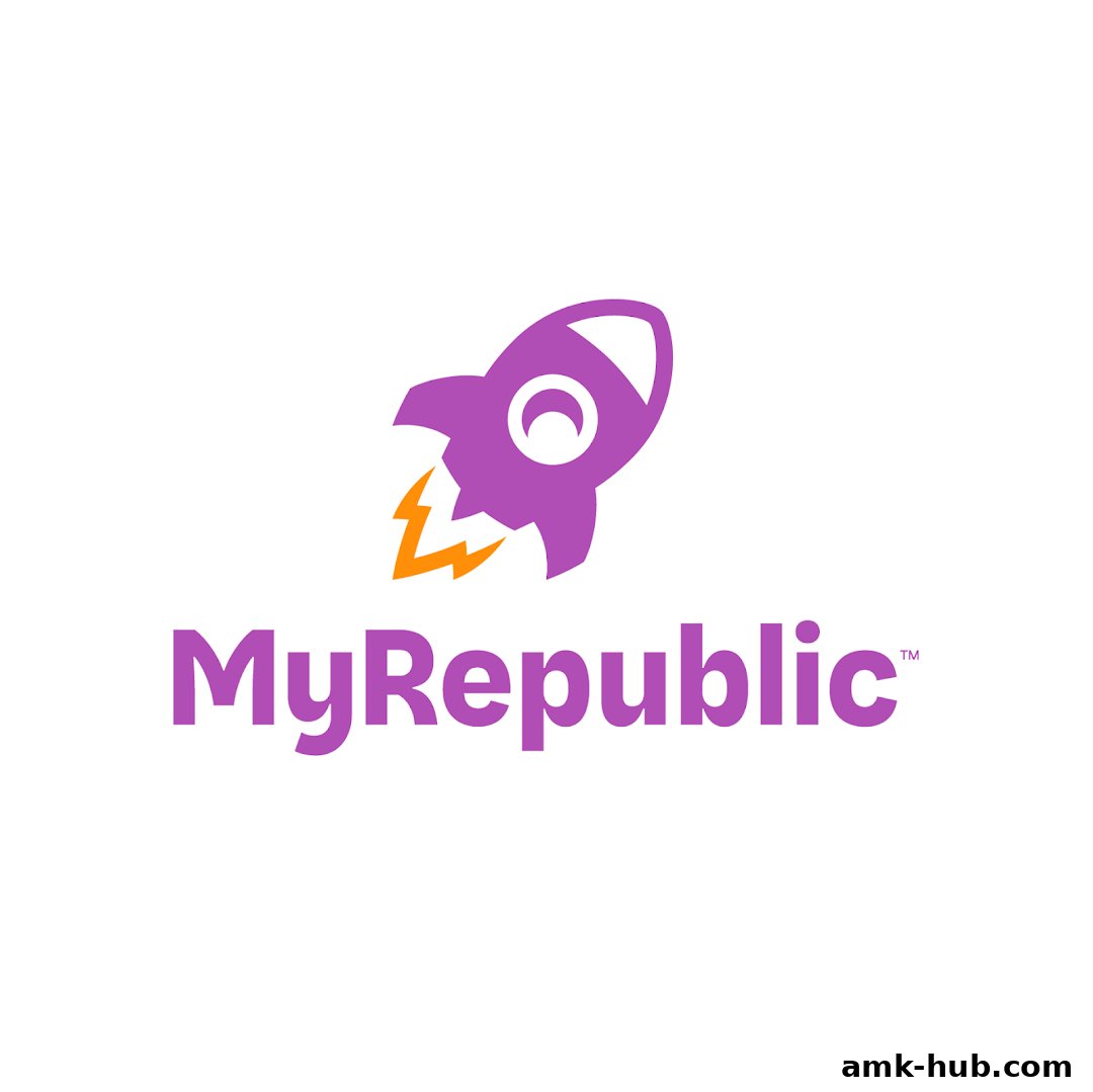 The MyRepublic logo features a purple rocket with orange flames and the company name.