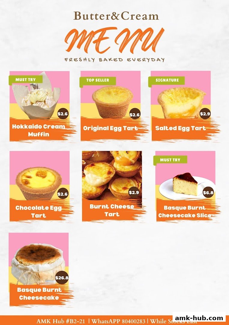 Butter  Cream Bakery AMK Hub