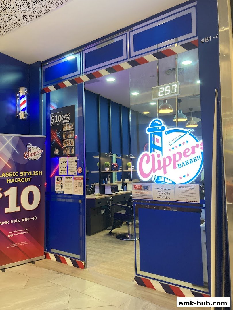 Clippers Barber  AMK Hub Ang Mo Kio