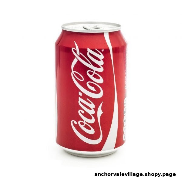A single red Coca-Cola can with white branding, presented on a clean white background.