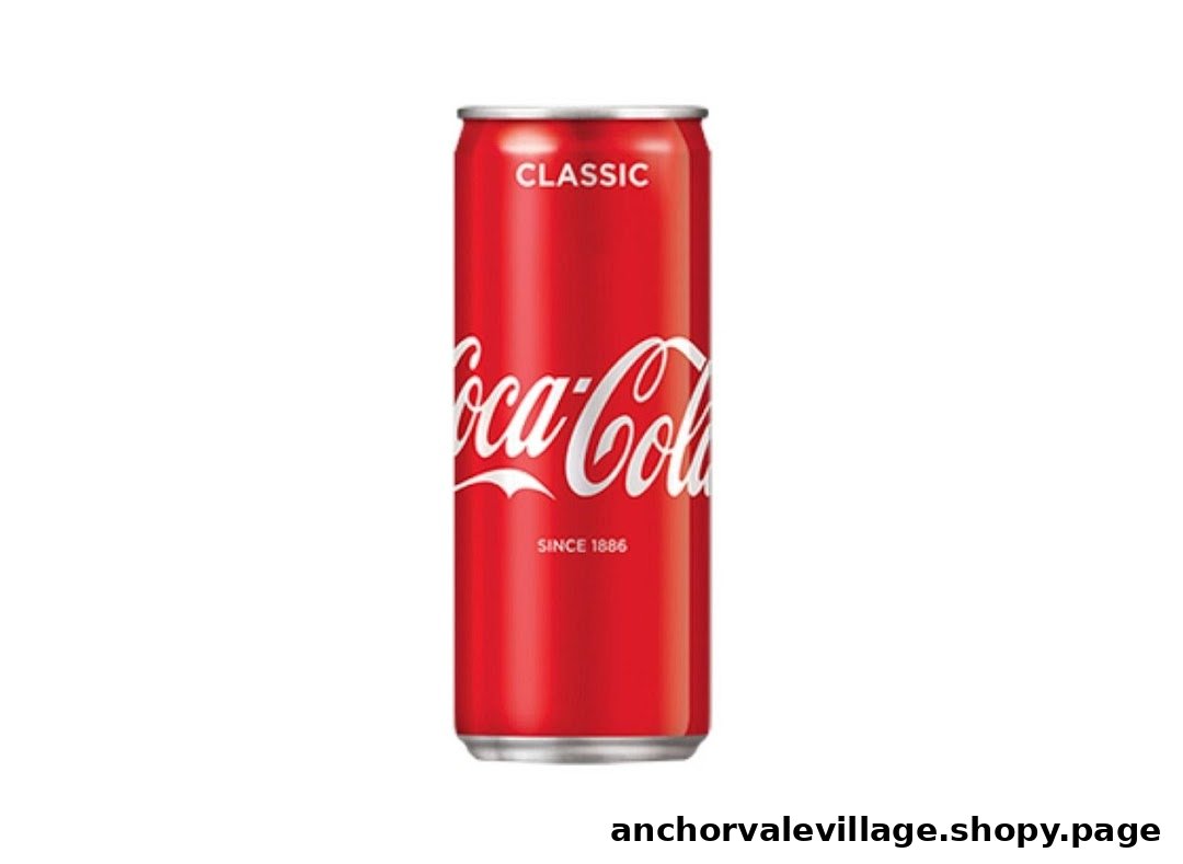 A vibrant red Coca-Cola Classic can, a popular beverage choice, displayed on a clean white background.