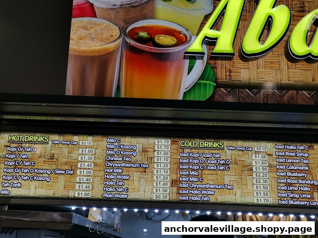 A brightly lit menu board displaying a wide variety of hot and cold drinks with prices.