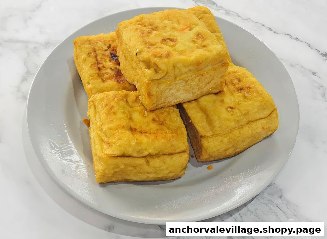 A plate of golden-brown fried tofu or similar items, likely from Habibs Rojak.