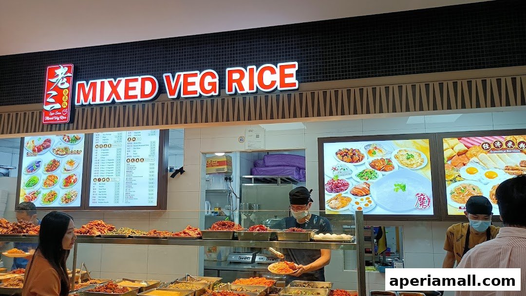 Lao San Mixed Veg Rice