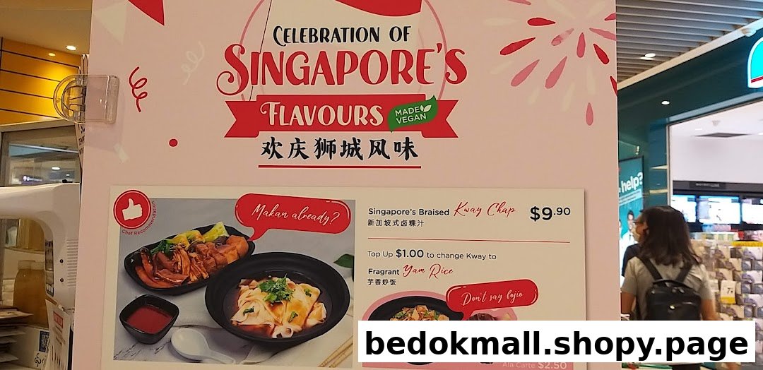 Large menu board displaying Singaporean food items and prices.
