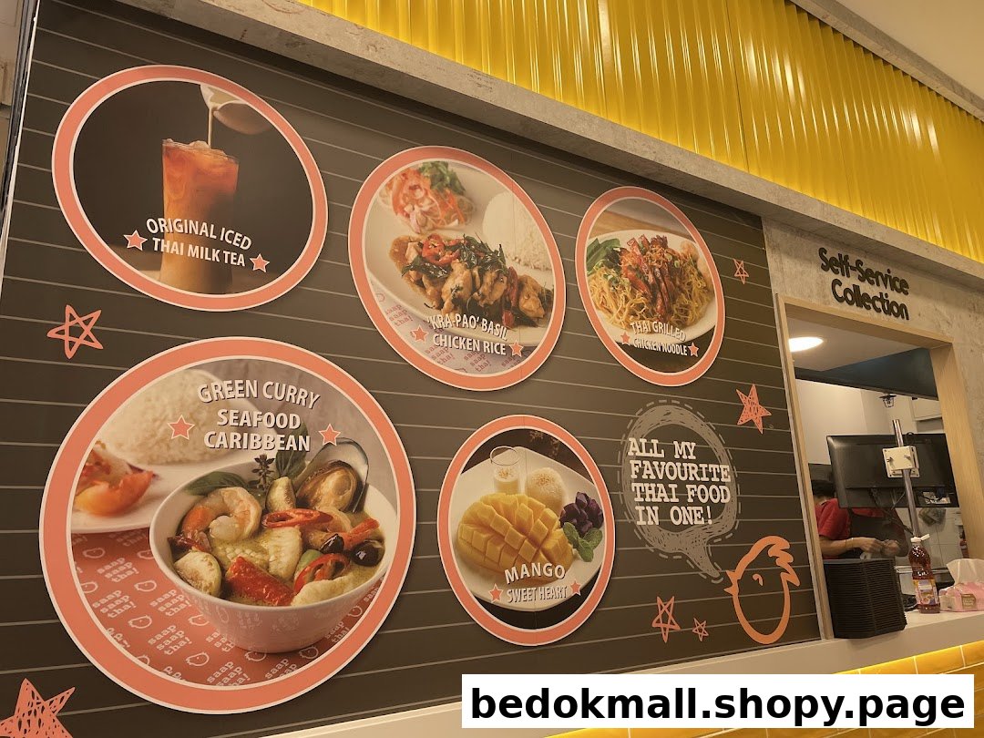 A display board showing various Thai food and drink items with names.