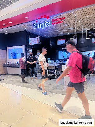 Singtel Exclusive Retailer - Bedok Mall