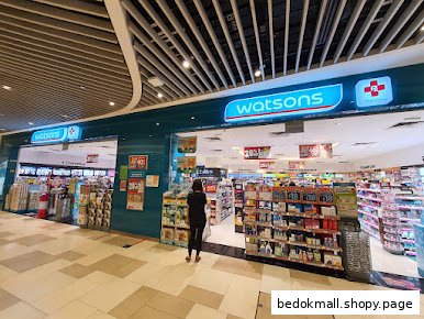 Watsons Singapore Pharmacy  GNC - Bedok Mall Click  Collect