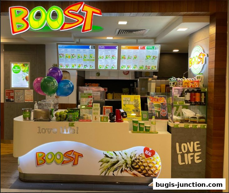 Boost Juice  Bugis Junction
