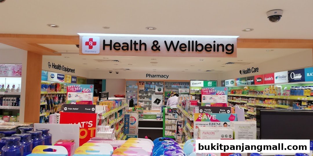 Interior view of a Watsons pharmacy with shelves stocked with health and beauty products.