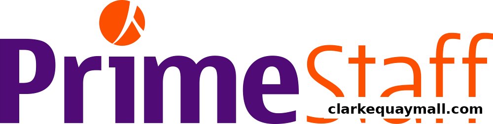 The PrimeStaff Management Services logo features the company name in purple and orange text.