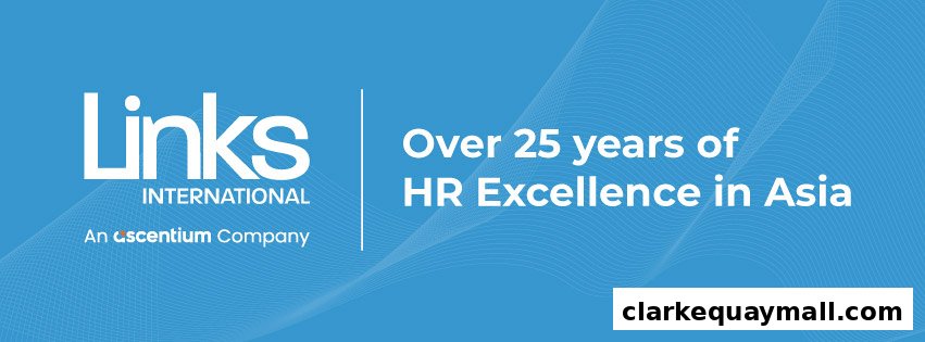 Links International logo with text stating over 25 years of HR excellence in Asia.