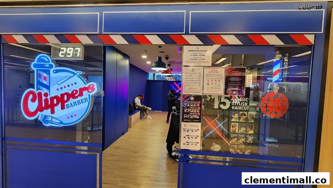 Clippers Barber  Clementi Mall