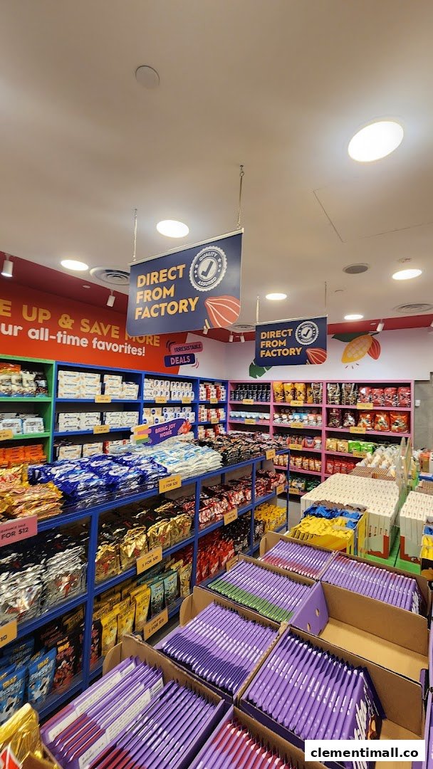 An interior view of Cocoa Pods by The Cocoa Trees, showcasing a wide array of chocolates and snacks.