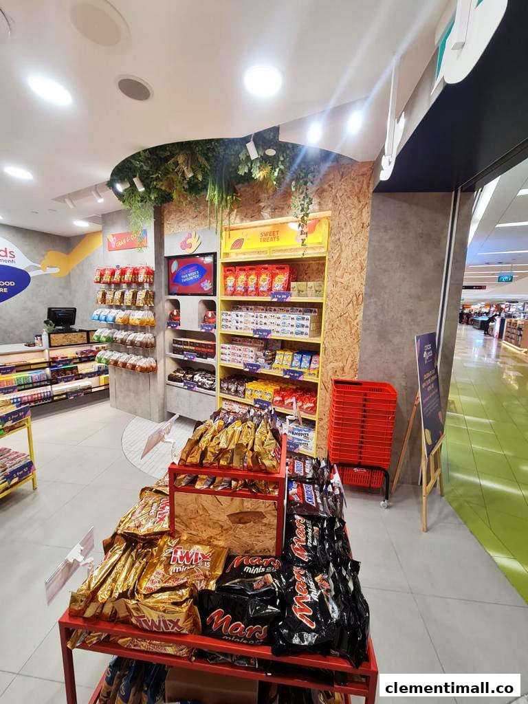 Interior view of Cocoa Pods by The Cocoa Trees, showcasing a wide array of chocolates and sweet treats.
