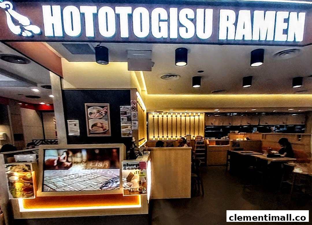 Hototogisu Ramen Clementi Mall