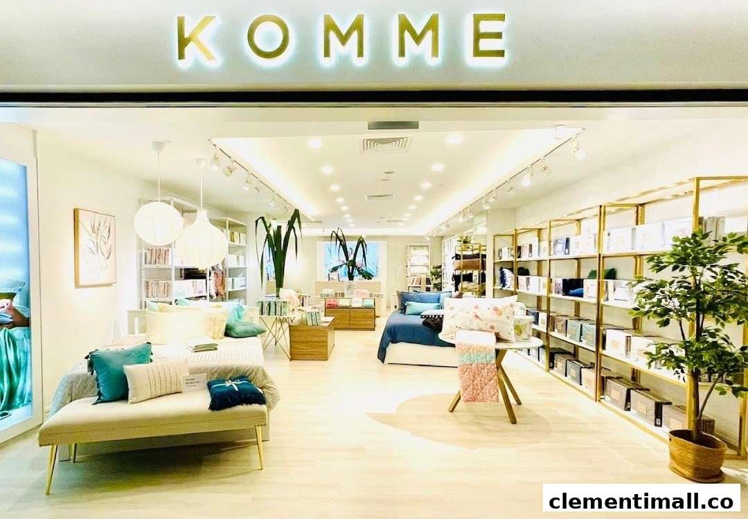 KOMME  The Clementi Mall