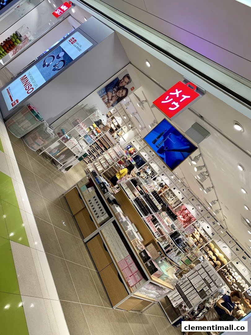 An interior view of MINISO, showcasing a wide array of trendy and affordable lifestyle products on display.
