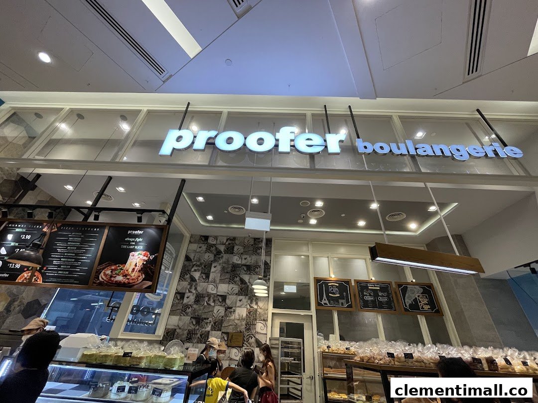 Proofer Boulangerie Clementi Mall