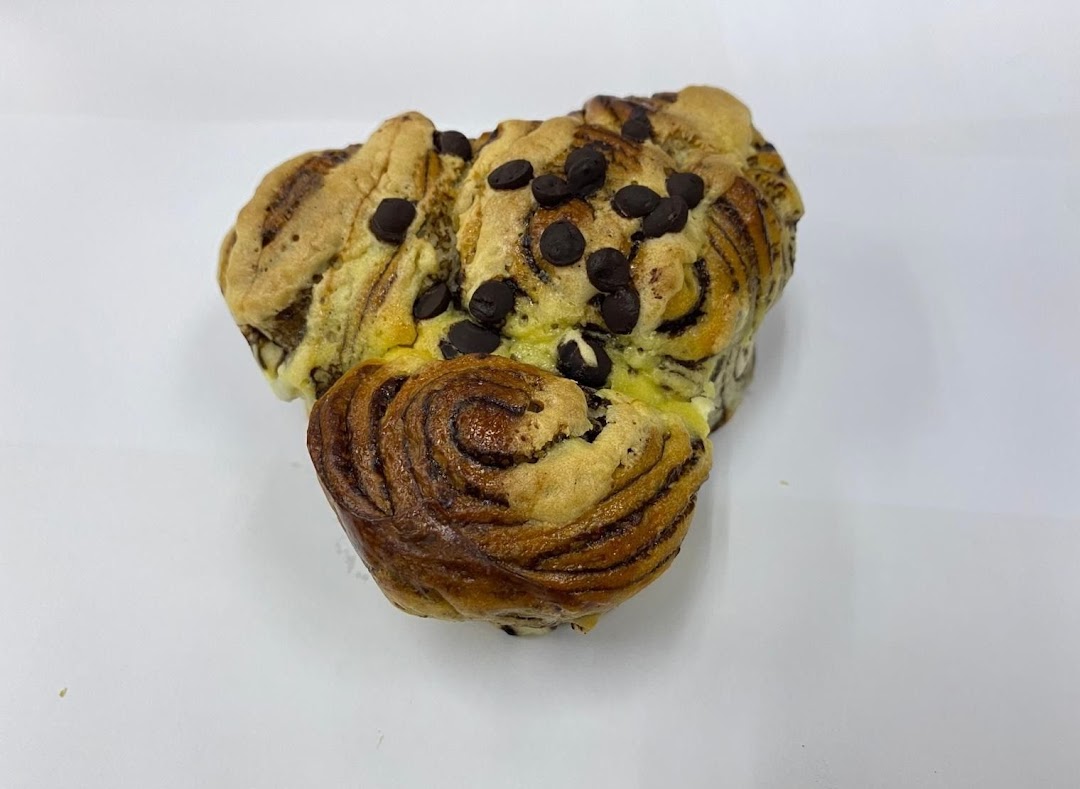 A delicious chocolate chip swirled pastry from Swee Heng 1989 Classic.