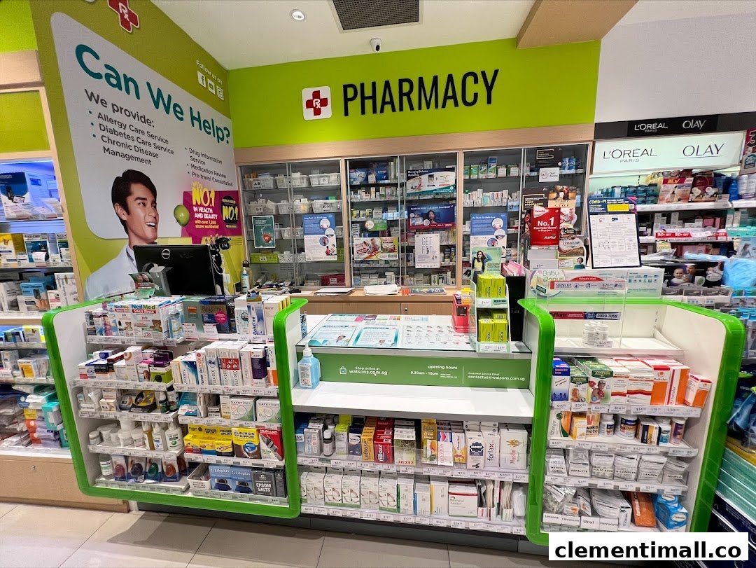 Watsons Singapore Pharmacy  GNC - Clementi Mall Click  Collect image 9