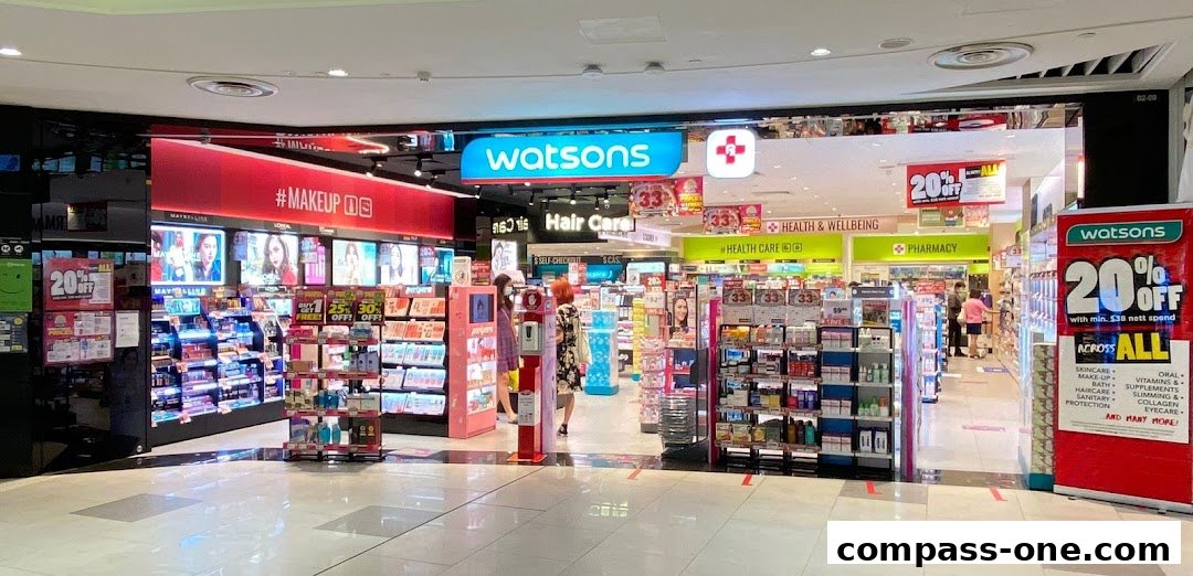 Watsons Compass One Pharmacy  GNC Click  Collect