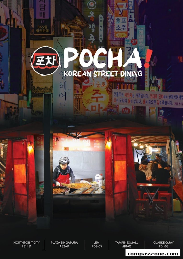 POCHA! Korean Street Dining Compass One