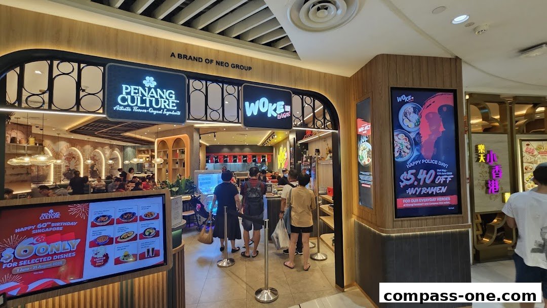 WOKE Ramen CompassOne  Halal Certified  Seng Kang  Singapore