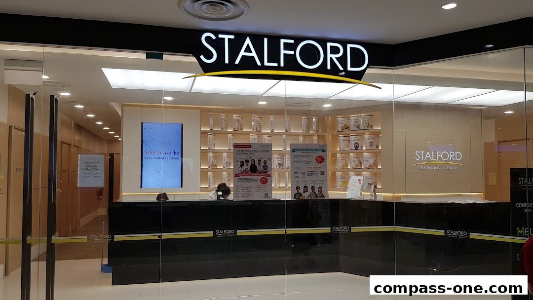 The entrance of Stalford Learning Centre, a bright and modern educational facility.