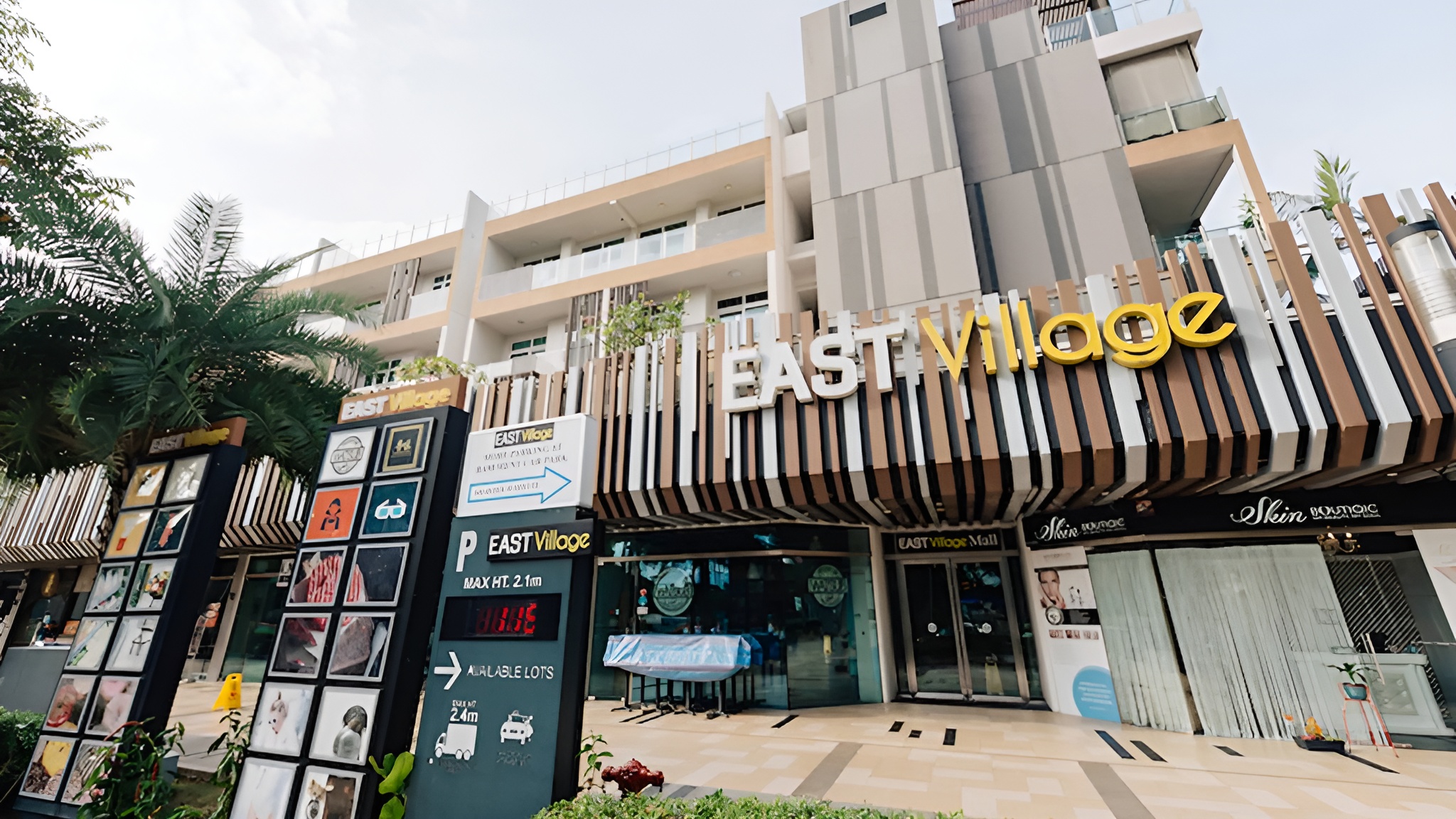 East Village shopping mall in Bedok, Singapore