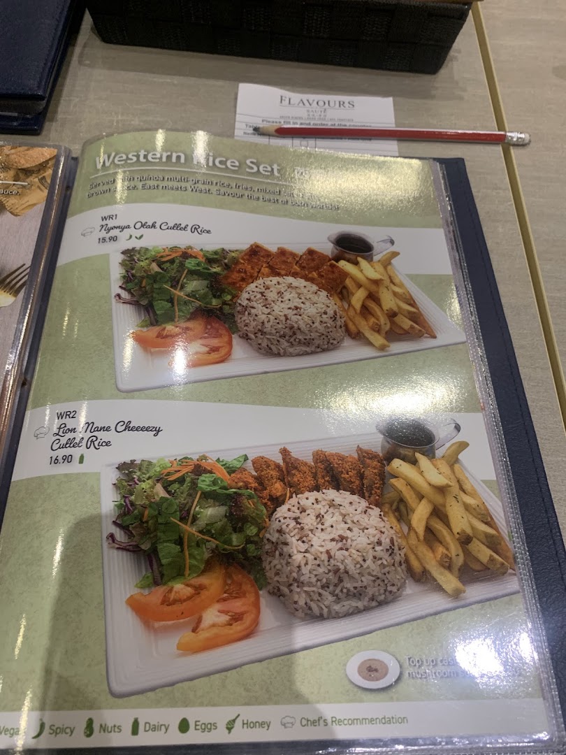 Flavours by Saute  Funan  City Hall  Vegetarian Vegan Halal  Local Western Fusion Cuisines image 68