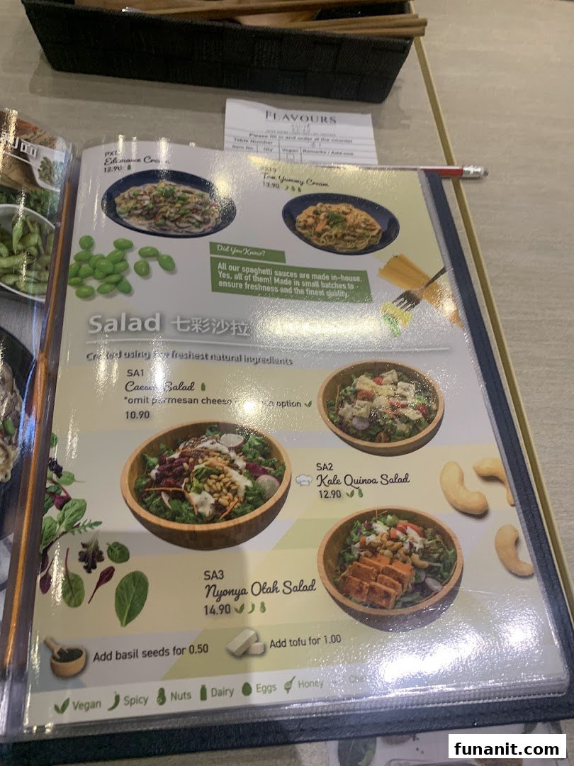 Flavours by Saute  Funan  City Hall  Vegetarian Vegan Halal  Local Western Fusion Cuisines image 38