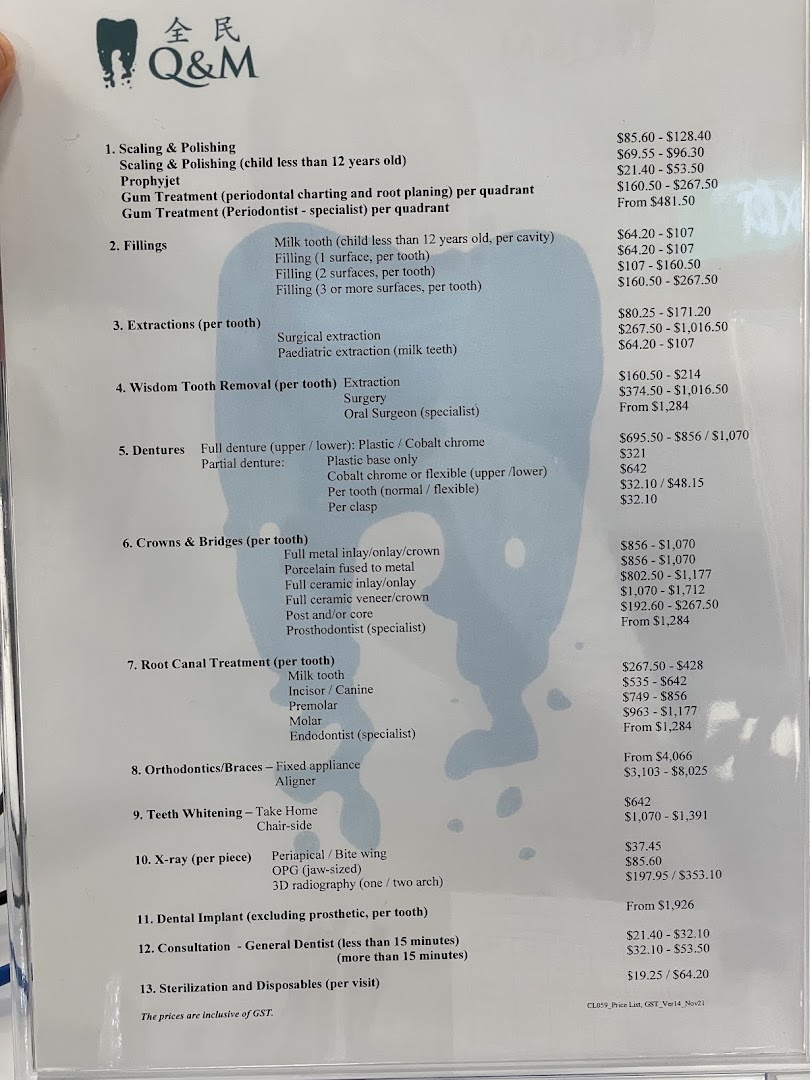 Q  M Dental Centre North Bridge-Funan image 13