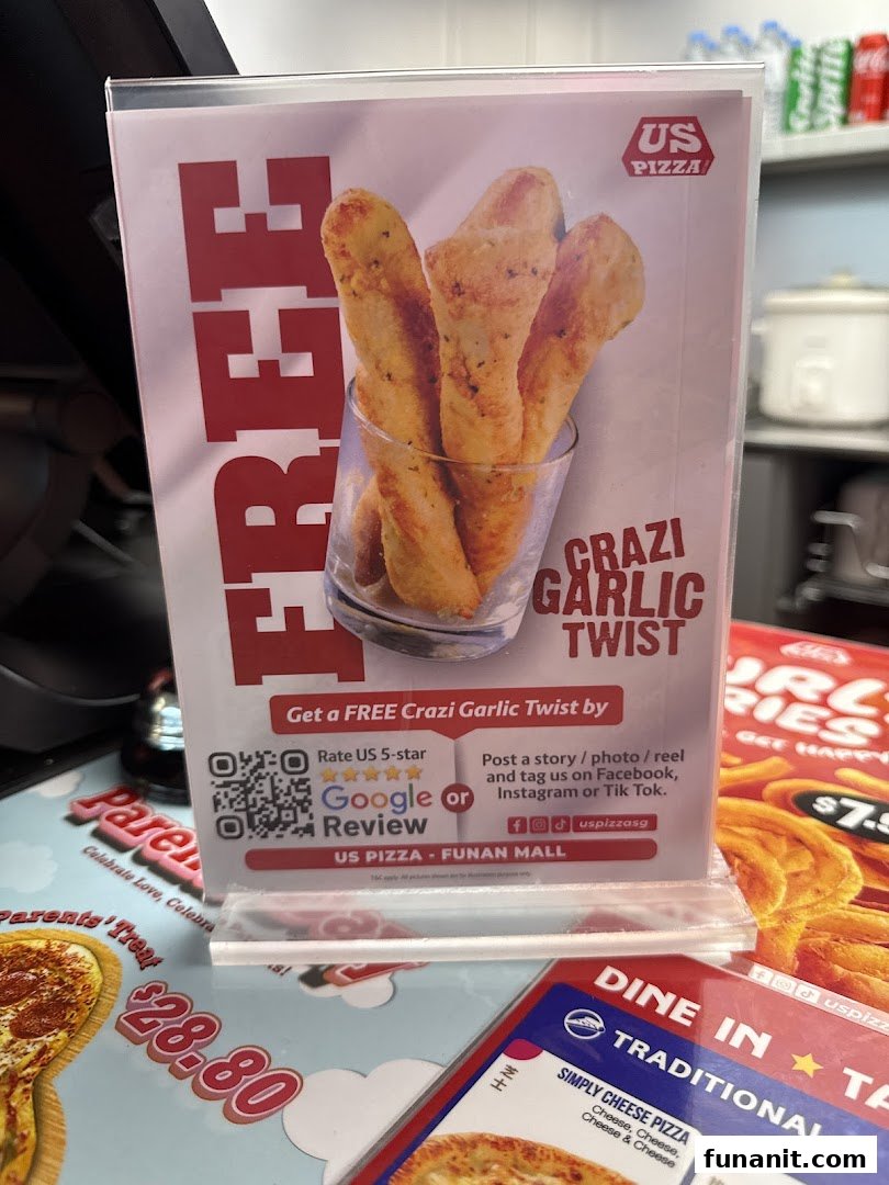 US PIZZA - Funan Mall image 10