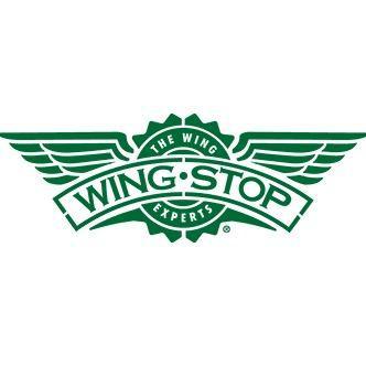 The official Wingstop logo, featuring green wings and the text 'THE WING EXPERTS'.