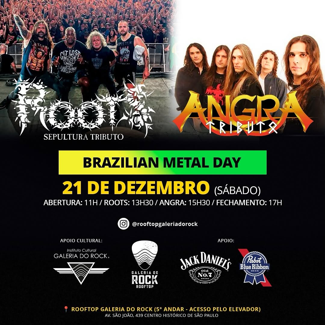 Brazilian Metal Day Roots Sepultura tribute