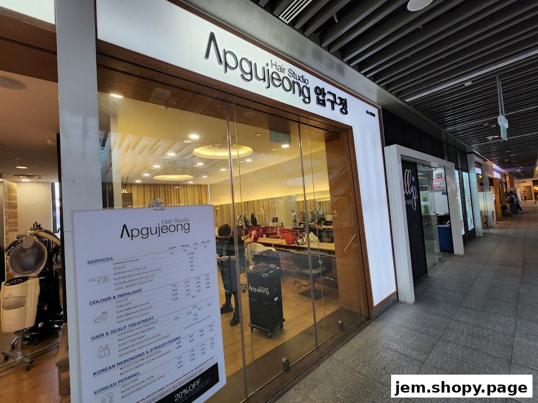 Apgujeong Hair Studio  JEM