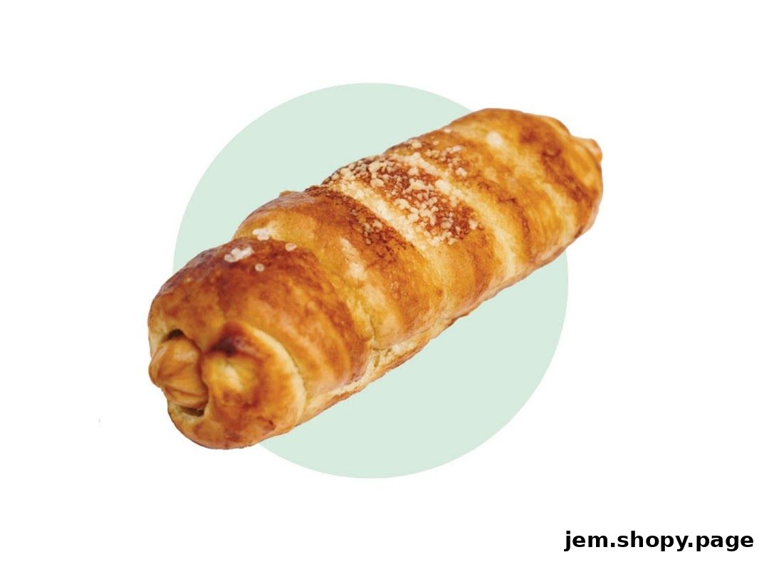 A golden-brown pretzel roll with a light dusting of salt and sugar.