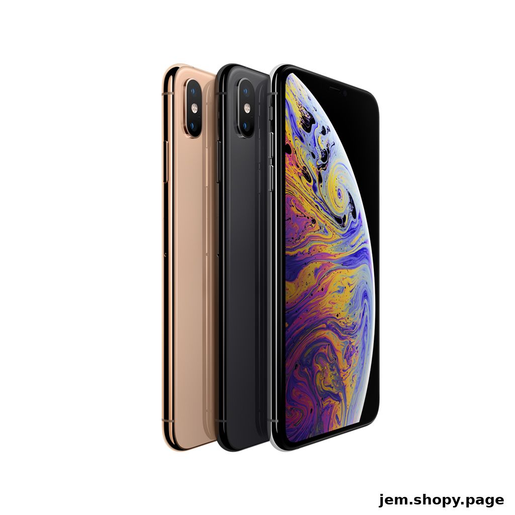 Three iPhones in gold, black, and silver colors displayed side-by-side.