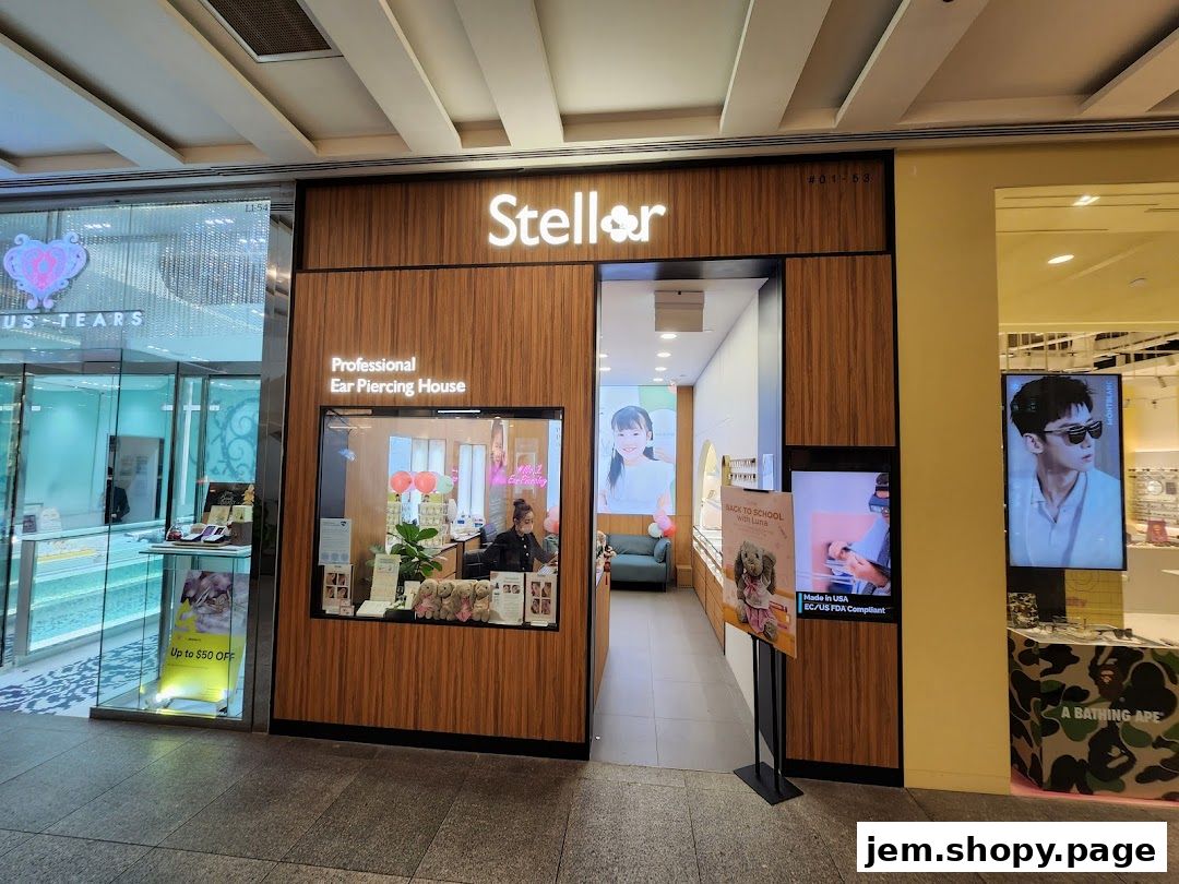 Stellar  Jem Ear Piercing  Jewellery