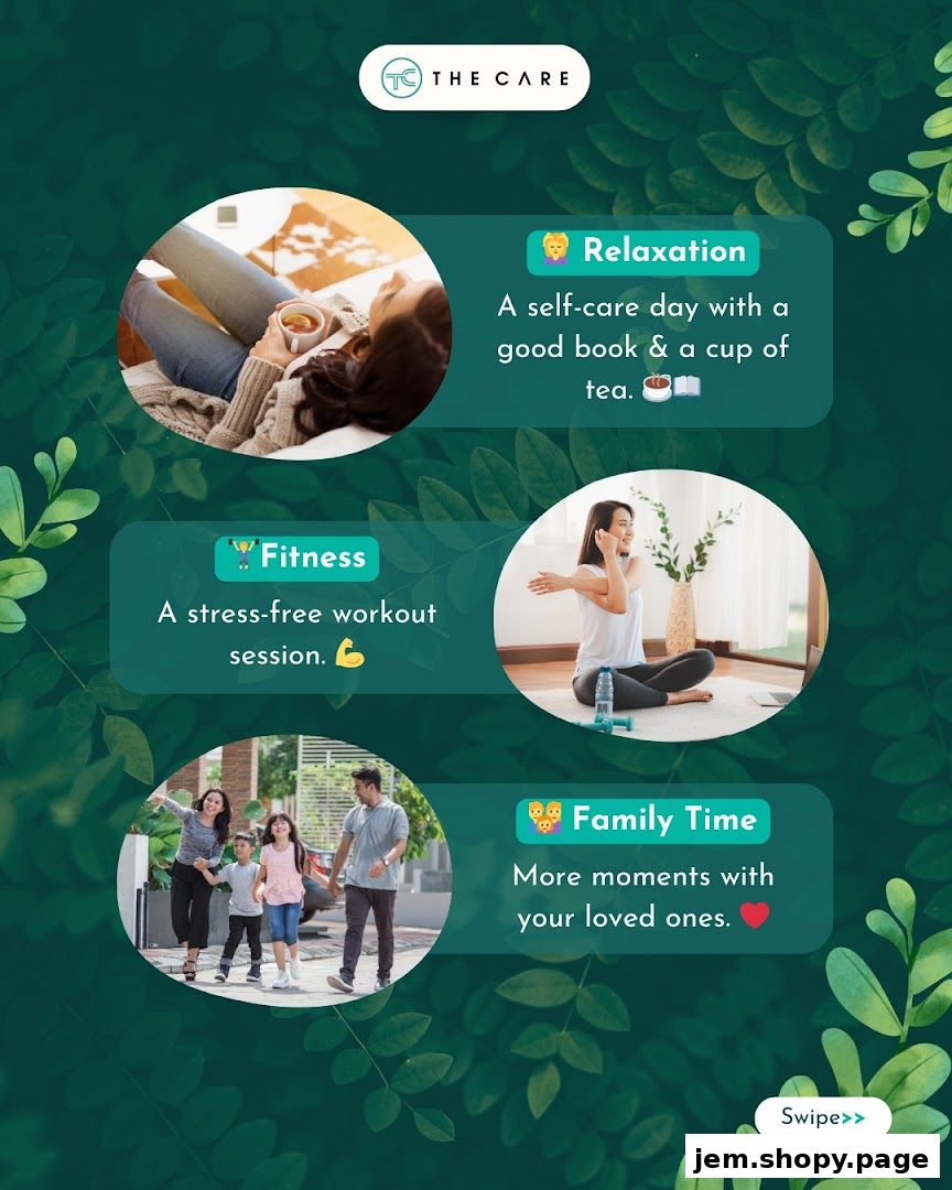 The Care Laundry promotes self-care with relaxation, fitness, and family time.