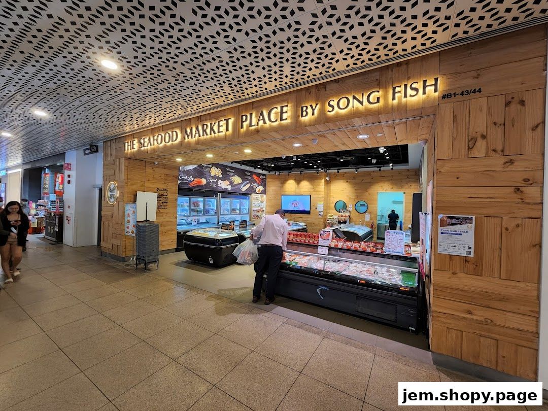 The Seafood Market Place By Song Fish