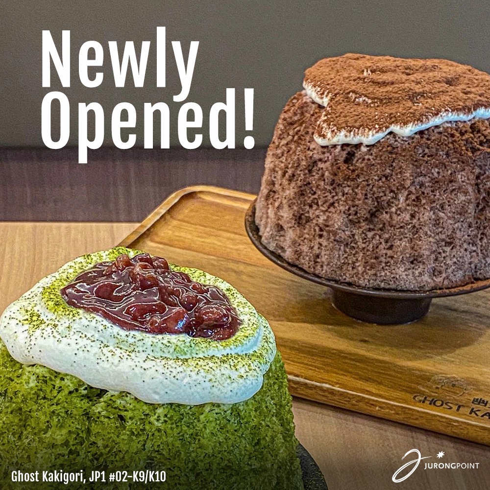 An assortment of sweet Japanese treats, including dorayaki, available at Ghost Kakigori