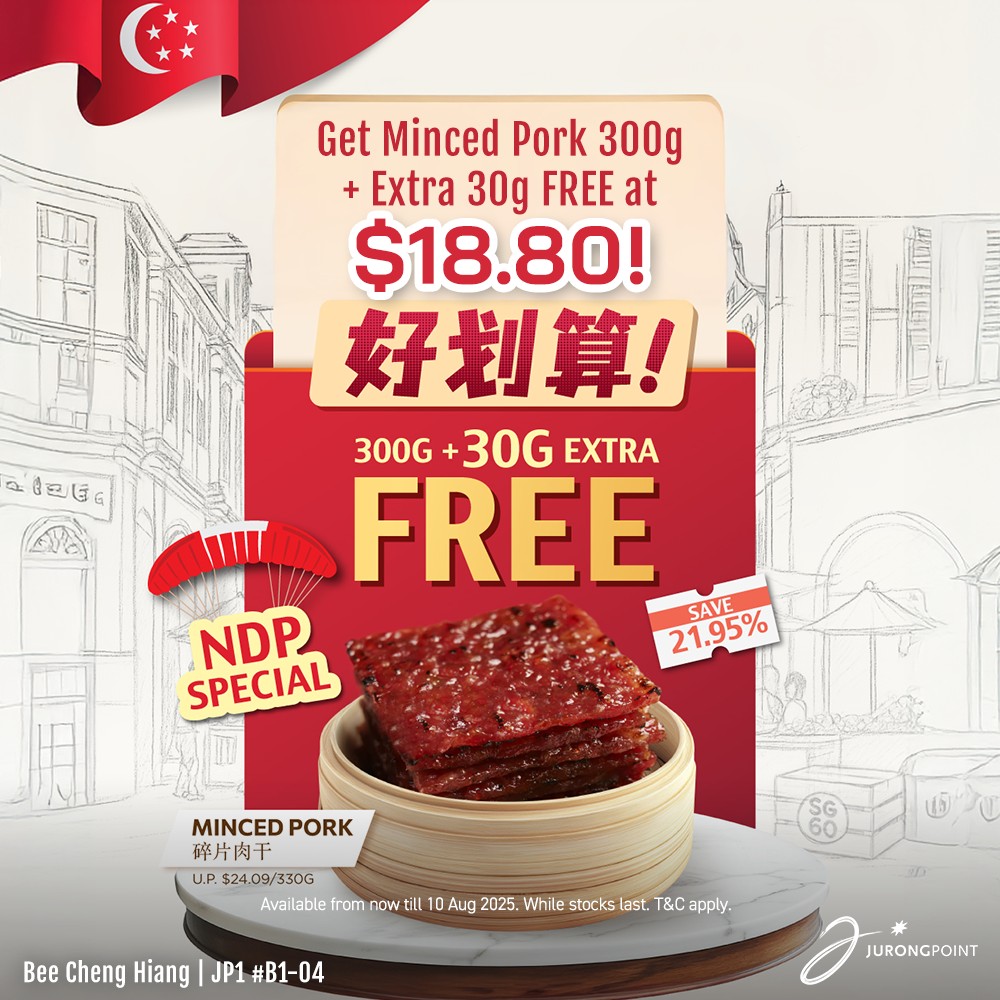 Delicious SG60 dining experience