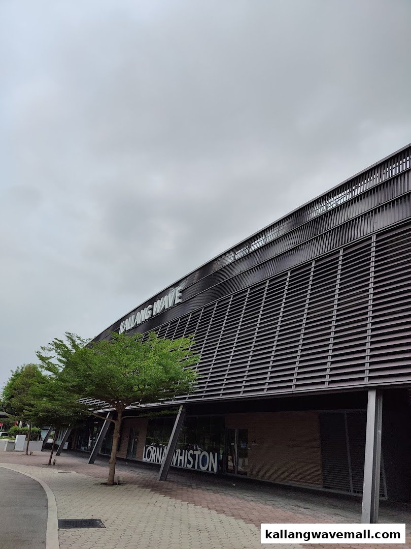 Exterior view of Lorna Whiston Preschool at Kallang Wave, featuring its prominent signage.