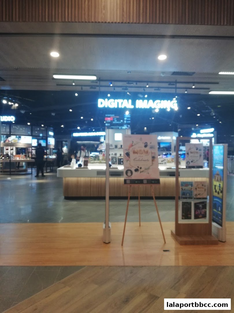 Interior view of a Sony Store with 'DIGITAL IMAGING' signage and product displays.