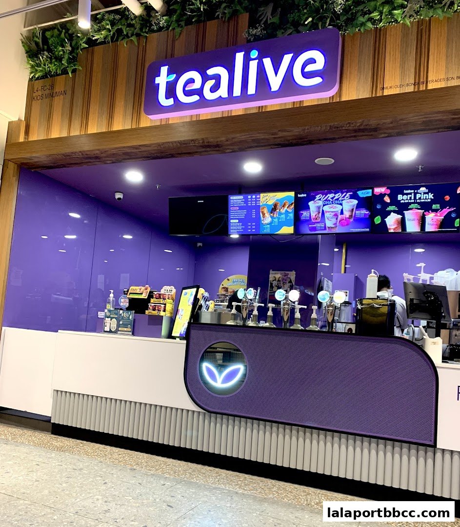 Tealive  Mitsui Shopping Park  BBCC  Kuala Lumpur
