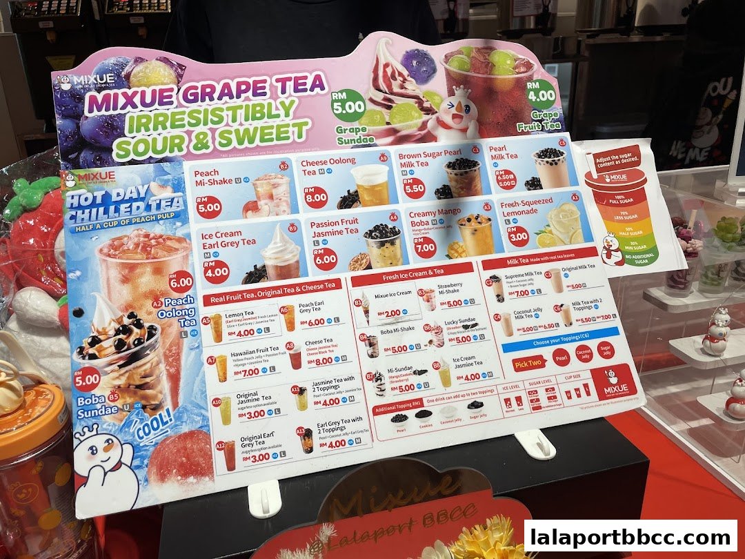 MIXUE LaLaport BBCC Bukit Bintang Kuala Lumpur