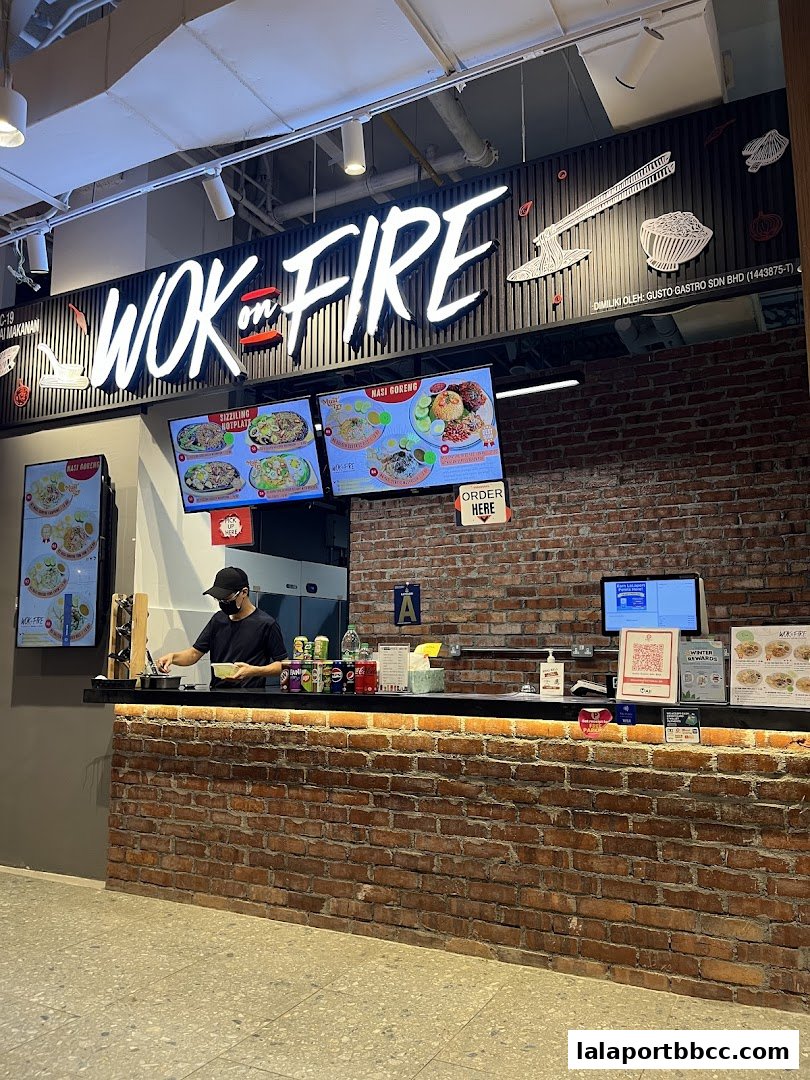 Wok On Fire  LaLaport