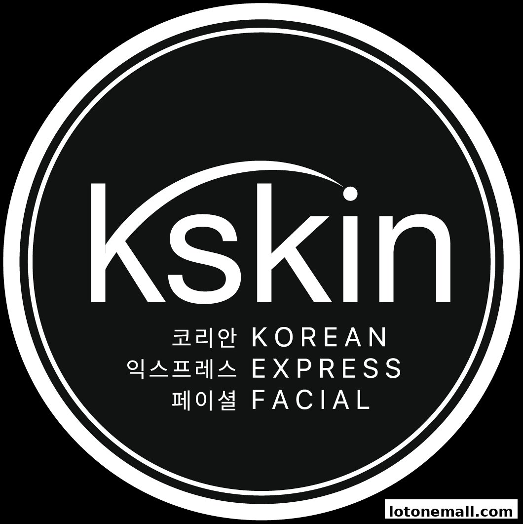 Logo for Kskin Korean Express Facial, featuring the brand name and service type.